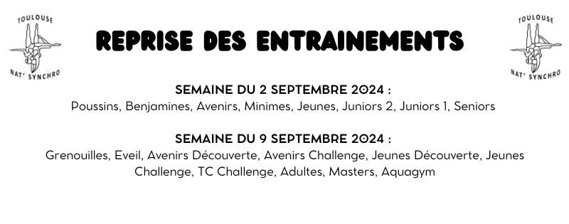 Dates de reprise